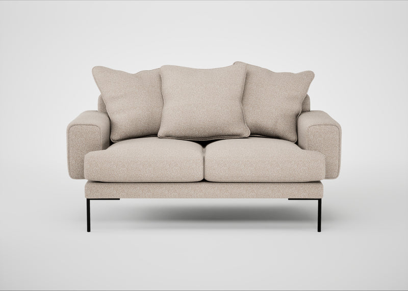Torrington 2 Seater Sofa Boucle Tweed Pearl