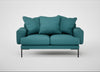 Torrington 2 Seater Sofa Brushed Cotton Cadet
