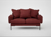 Torrington 2 Seater Sofa Capelo Linen-Cotton Etruscan Red