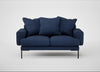 Torrington 2 Seater Sofa Capelo Linen-Cotton Inkspot