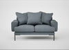 Torrington 2 Seater Sofa Capelo Linen-Cotton Mineral
