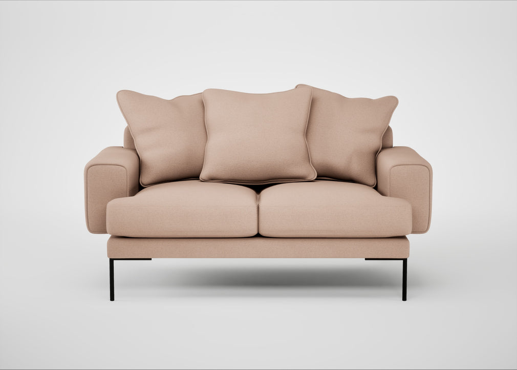 Torrington 2 Seater Sofa Capelo Linen-Cotton Rosedale