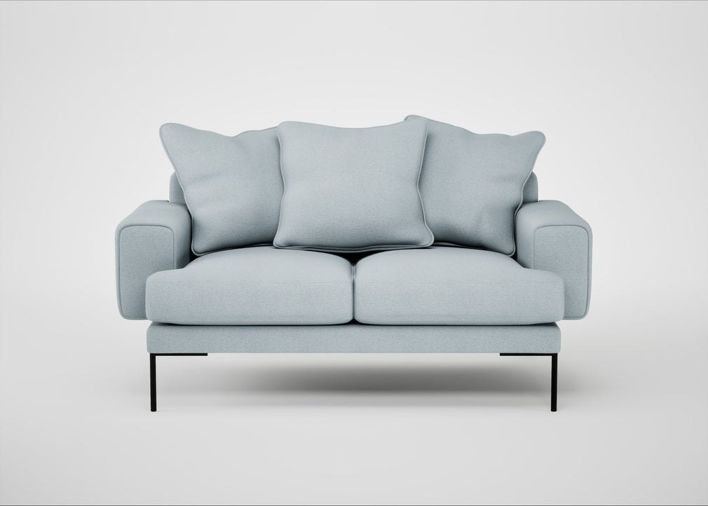 Torrington 2 Seater Sofa Capelo Linen-Cotton Sea Shanty