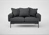 Torrington 2 Seater Sofa Melton Wool Granite