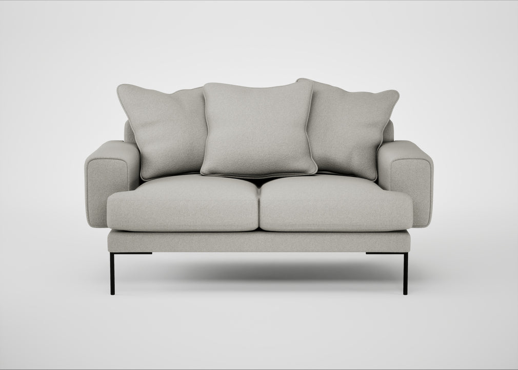 Torrington 2 Seater Sofa Melton Wool Limestone