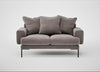Torrington 2 Seater Sofa Smart Luxe Velvet Mushroom