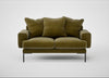 Torrington 2 Seater Sofa Smart Luxe Velvet Peridot
