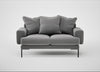 Torrington 2 Seater Sofa Smart Velvet Mercury