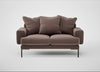 Torrington 2 Seater Sofa Smart Velvet Mouse