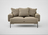 Torrington 2 Seater Sofa Boucle Velvet Rocky