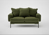 Torrington 2 Seater Sofa Boucle Velvet Wilder