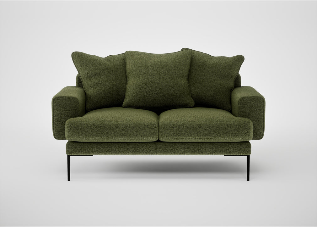 Torrington 2 Seater Sofa Boucle Velvet Wilder