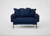 Torrington Loveseat Broad Weave Lagoon