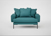 Torrington Loveseat Brushed Cotton Cadet