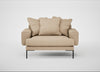 Torrington Loveseat Capelo Linen-Cotton Bamboo