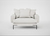 Torrington Loveseat Capelo Linen-Cotton Sea Salt