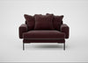 Torrington Loveseat Smart Luxe Velvet Acorn