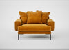 Torrington Loveseat Smart Luxe Velvet Cognac