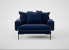 Torrington Loveseat Smart Luxe Velvet Midnight