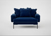 Torrington Loveseat Smart Velvet Dusk