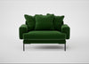 Torrington Loveseat Smart Velvet Forest
