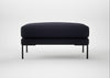 Torrington Ottoman Boucle Indigo