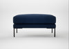 Torrington Ottoman Broad Weave Lagoon