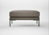 Torrington Ottoman Broad Weave Pebble