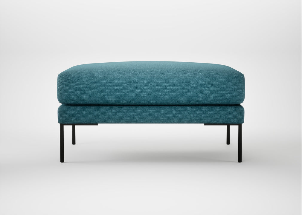 Torrington Ottoman Brushed Cotton Cadet