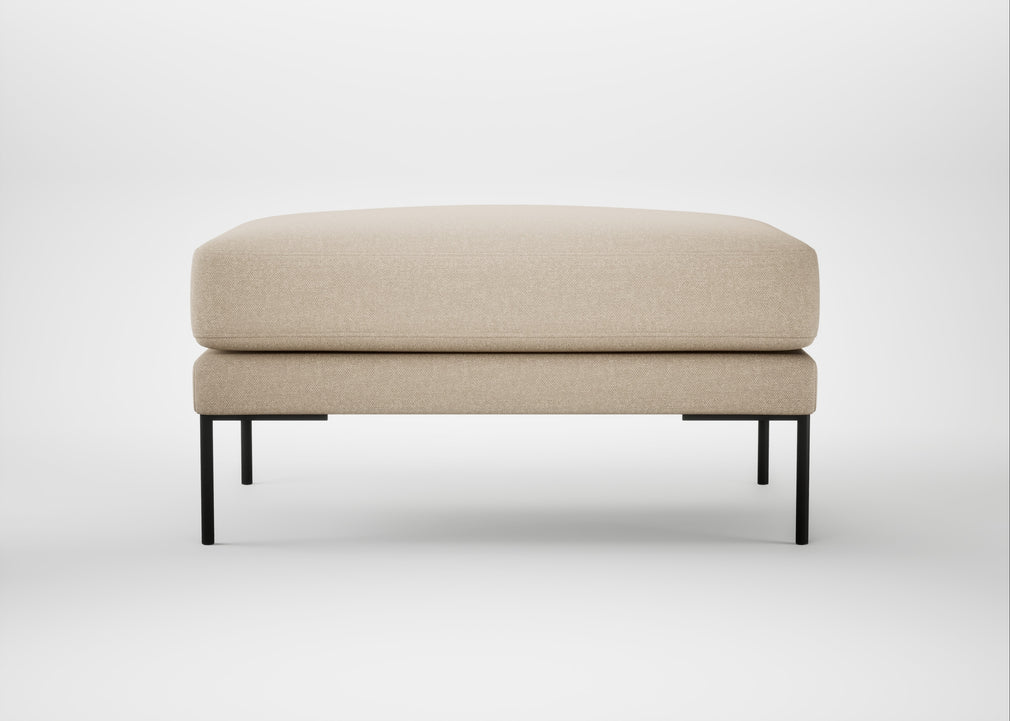 Torrington Ottoman Brushed Cotton Oat