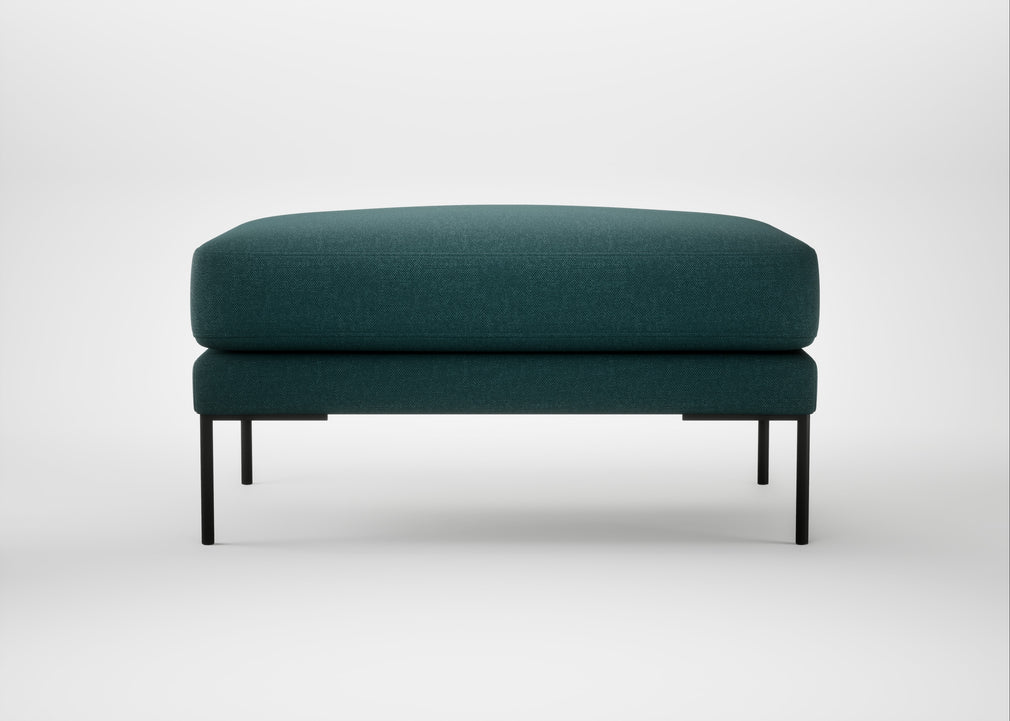Torrington Ottoman Brushed Cotton Pine