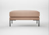 Torrington Ottoman Capelo Linen-Cotton Rosedale