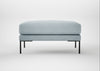 Torrington Ottoman Capelo Linen-Cotton Sea Shanty