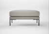 Torrington Ottoman Melton Wool Limestone