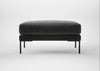 Torrington Ottoman Smart Luxe Velvet Nickel