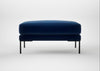 Torrington Ottoman Smart Velvet Dusk