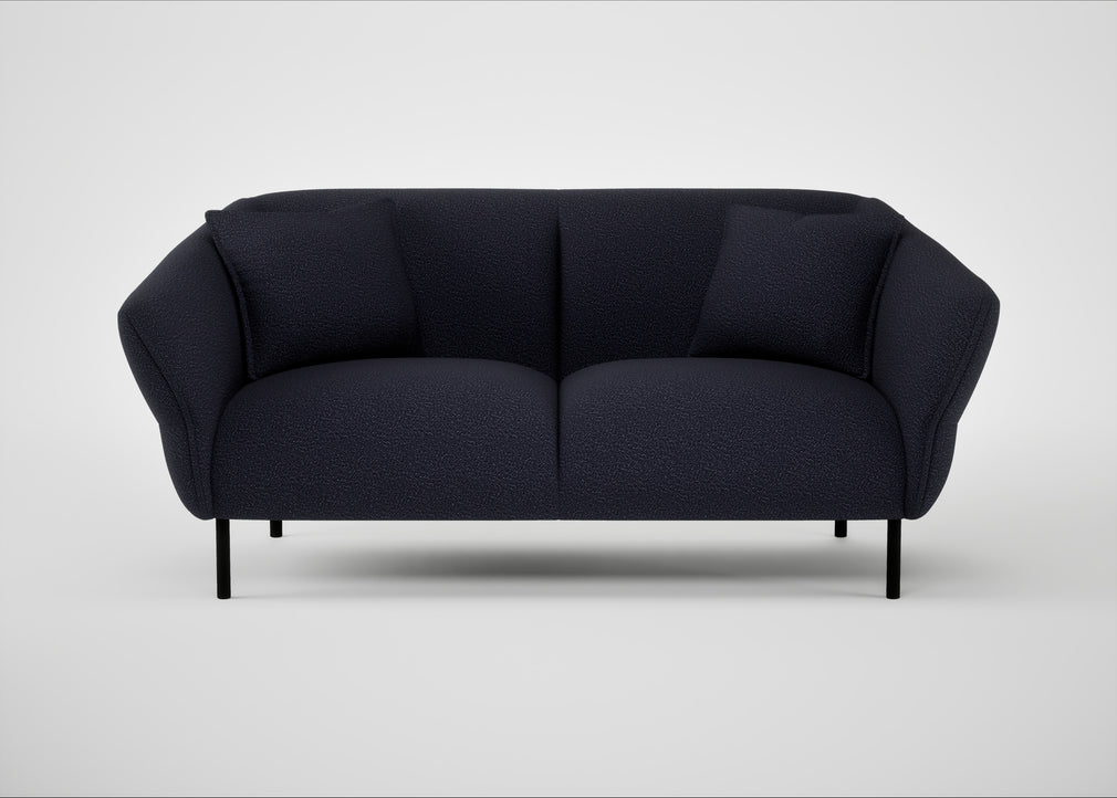 Alto 2 Seater Sofa Boucle Indigo