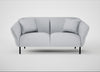 Alto 2 Seater Sofa Broad Weave Tin