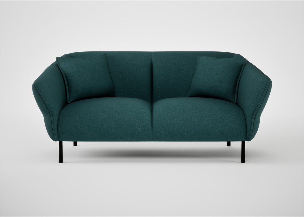 Alto 2 Seater Sofa Brushed Cotton Pine