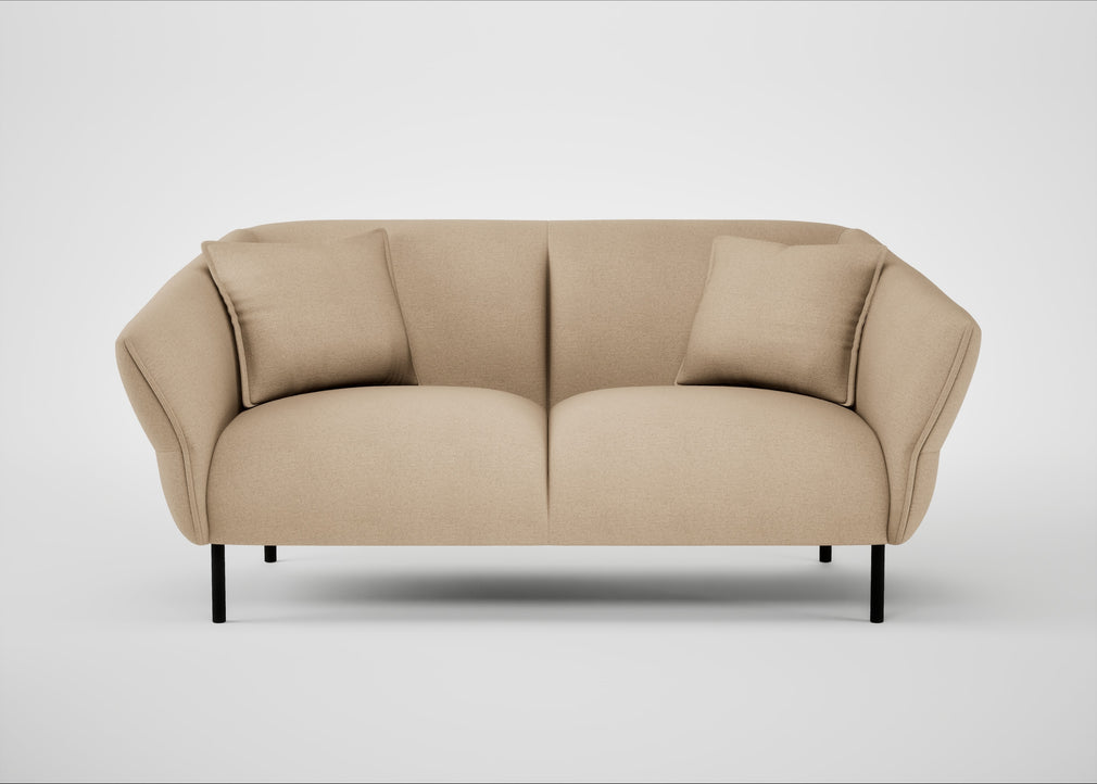 Alto 2 Seater Sofa Capelo Linen-Cotton Bamboo