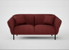 Alto 2 Seater Sofa Capelo Linen-Cotton Etruscan Red