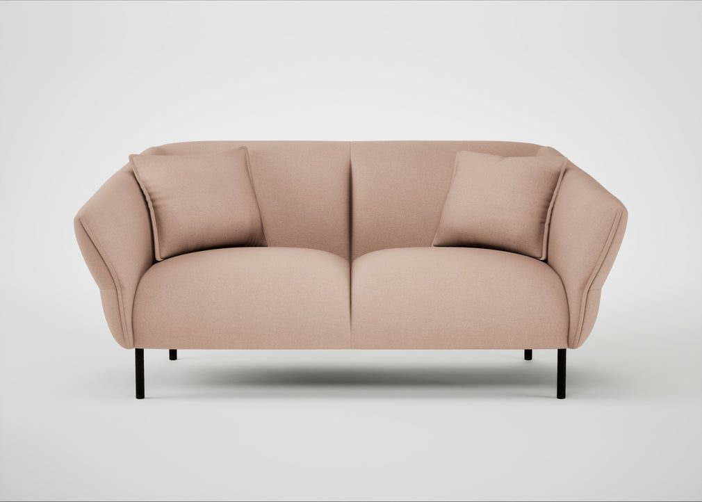 Alto 2 Seater Sofa Capelo Linen-Cotton Rosedale