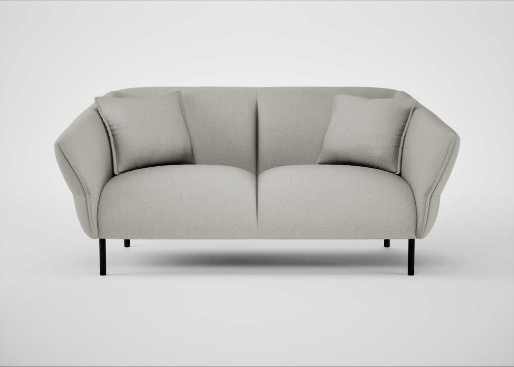 Alto 2 Seater Sofa Melton Wool Limestone