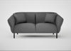 Alto 2 Seater Sofa Melton Wool Shale