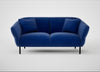 Alto 2 Seater Sofa Smart Luxe Velvet Azure
