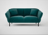 Alto 2 Seater Sofa Smart Luxe Velvet Ocean Green