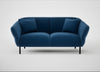 Alto 2 Seater Sofa Cotton Velvet Petrol