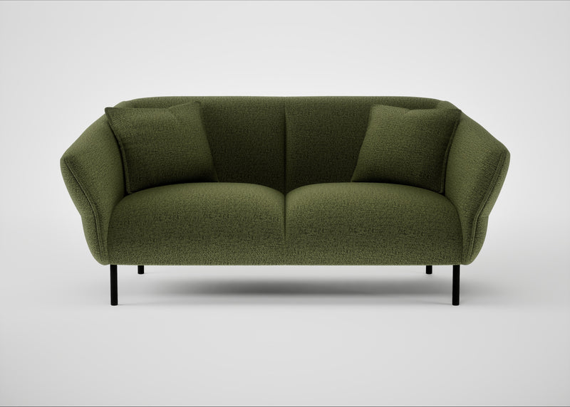 Alto 2 Seater Sofa Boucle Velvet Wilder