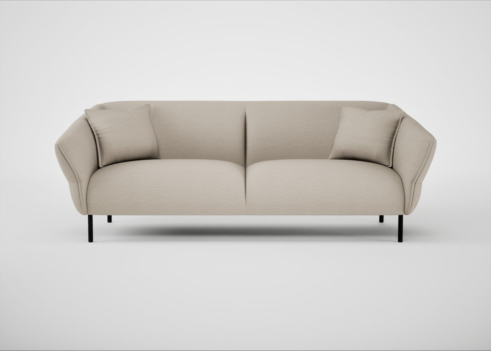Alto 4 Seater Sofa Broad Weave Putty