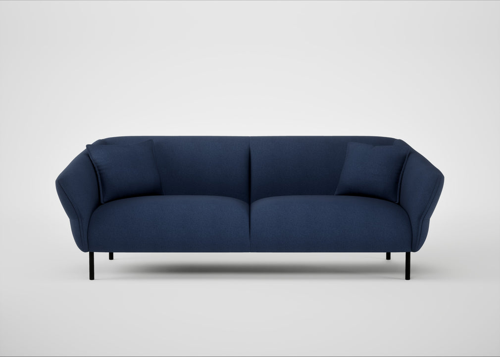 Alto 4 Seater Sofa Capelo Linen-Cotton Inkspot